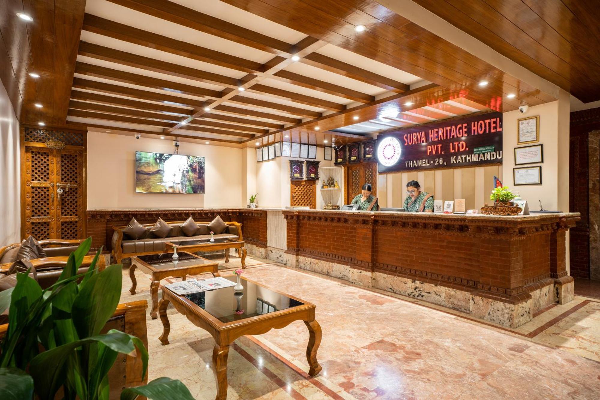 Surya Heritage Hotel กาฐมาณฑุ ภายนอก รูปภาพ